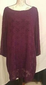 Catherine's Plus Size Lace Tunic